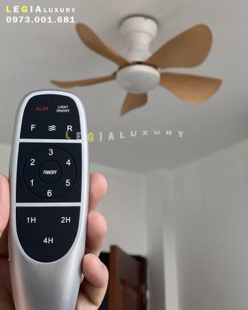 Quạt Trần Cổ Ngắn Chung Cư Mini ERF650V