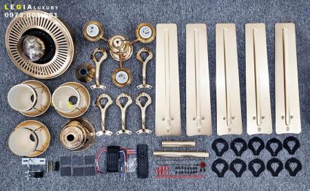 Quạt trần cổ điển LGFAN817V