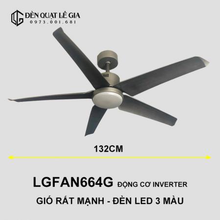 Quạt trần hiện đại LGFAN664G