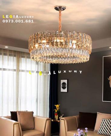 Đèn chùm pha lê luxury  DC121T