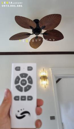 Quạt trần nhà hàng khách sạn LGFAN692K