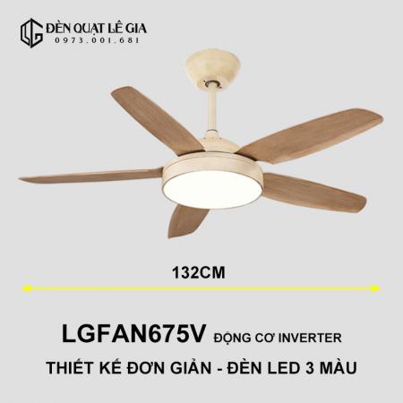 Quạt trần hiện đại LGFAN675V