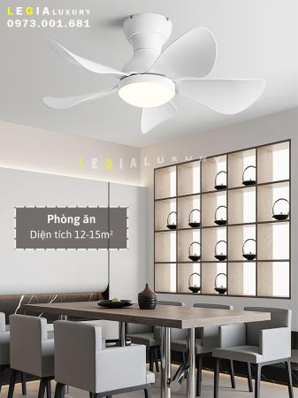 Quạt Trần Cổ Ngắn Chung Cư Mini ERF650T