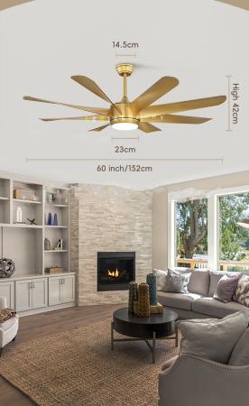 Quạt Trần Hiện Đại ERFANSN-6017V