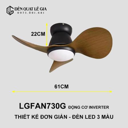 Quạt trần chung cư LGFAN730G