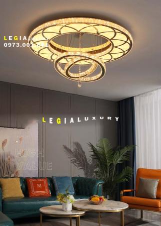 Đèn chùm pha lê DC009