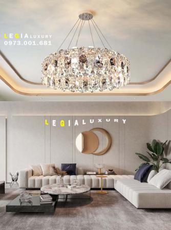 Đèn chùm pha lê luxury  DC128
