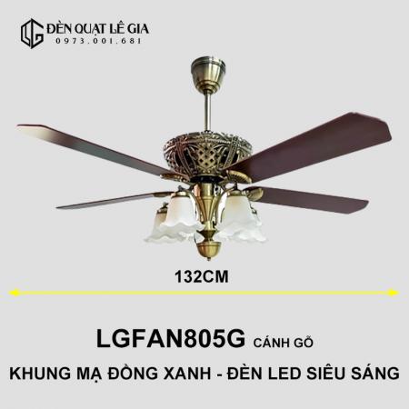 Quạt trần cổ điển LGFAN805G