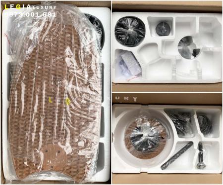 Quạt trần phong cách đông dương LGFAN739