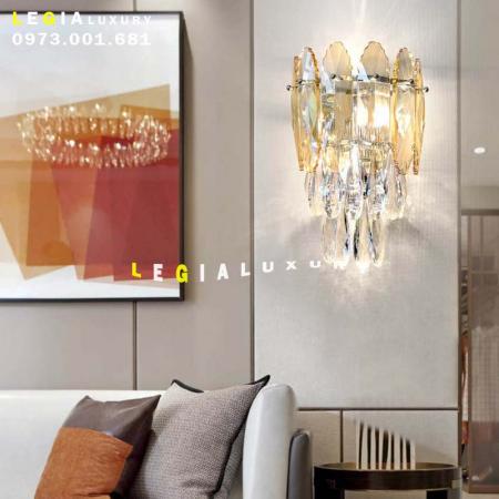 Đèn tường pha lê WL820V Đèn tường pha lê WL820V