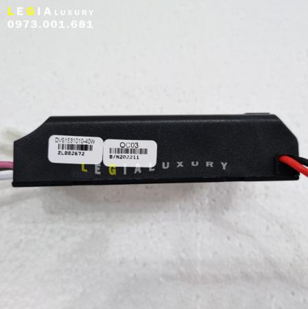 Bộ nguồn và điều khiển quạt trần DC 6 số - Đen
