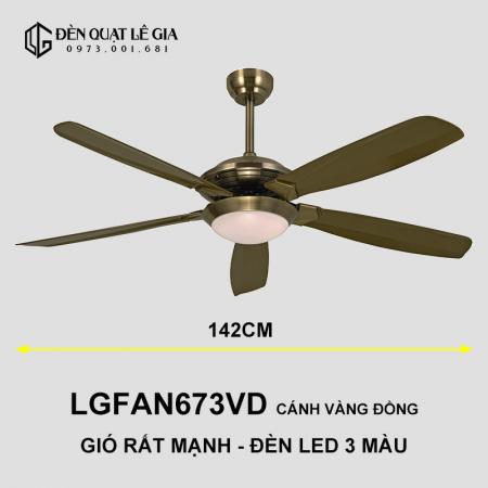 Quạt trần hiện đại LGFAN673VD