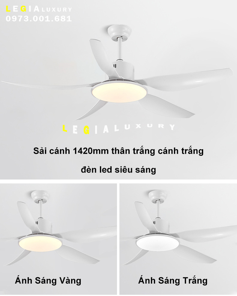 quat tran chung cu hien dai lgfan668T