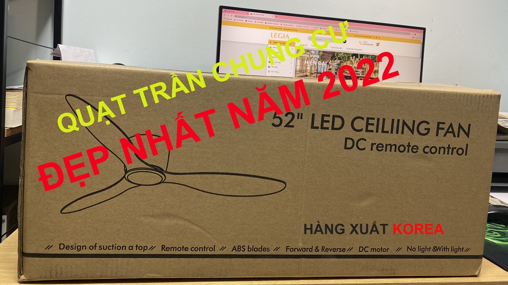 QUẠT TRẦN CHUNG CƯ HIỆN ĐẠI lgfan711V