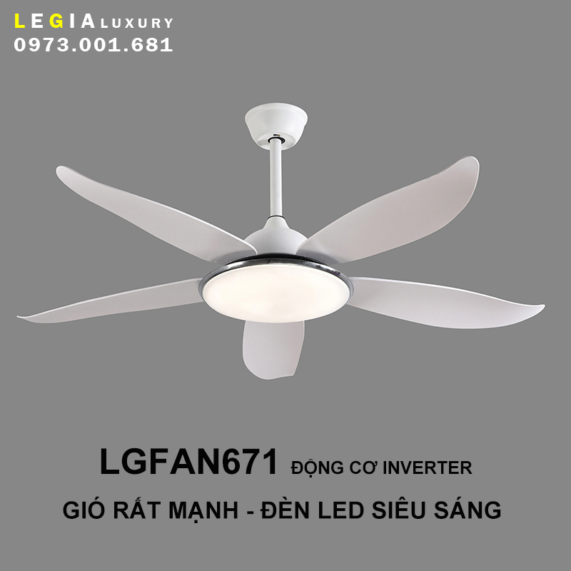 Quạ trần hiện đại chung cư LGFAN671